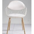 metal chair with cushion wholesale